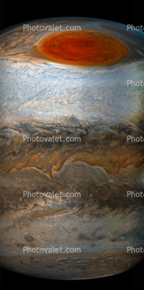 Another view of the Great Red Spot