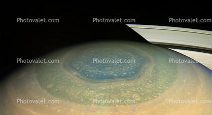 Hexagon on the Saturn Pole