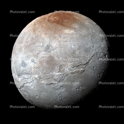Charon, Pluto's largest moon 