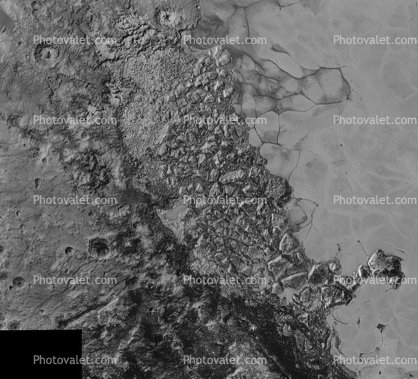 Mountain Range in Pluto's 'Heart'