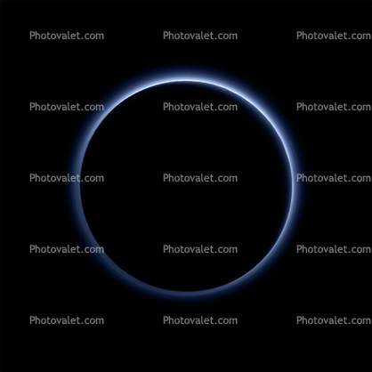 Blue Skies and Water Ice on Pluto