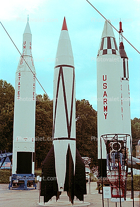 United States Army Missiles, V-2, Redstone, Jupiter