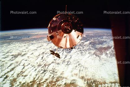 Apollo, Service Module, In-Orbit around the earth