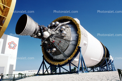 Saturn-V, Rocket, Cape Canaveral, Nozzle