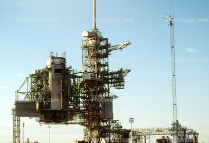 Space Shuttle launch structure Lattice work, Cape Canaveral