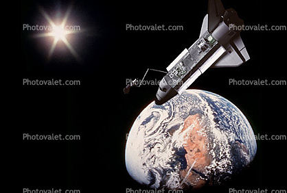Space Shuttle and that magical Earth