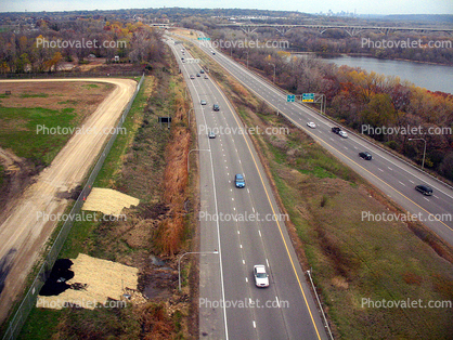 interchange, freeway, highway, Car, Vehicle, Automobile