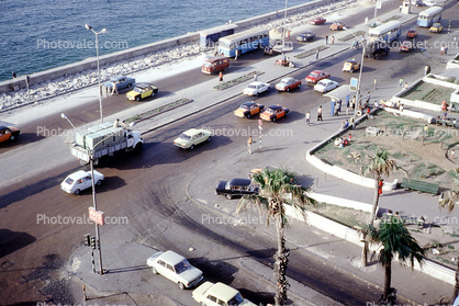 cars, Pacific Ocean