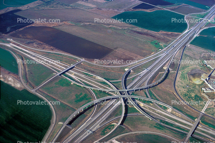 Four-way Interchange, Stack Interchange, overpass, underpass, freeway, highway