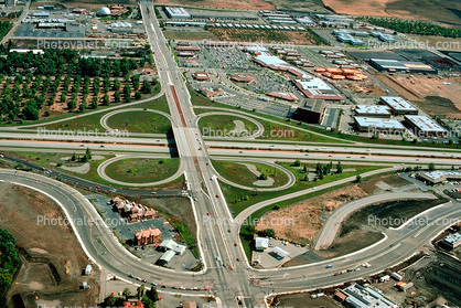 Cloverleaf Interchange, overpass, underpass, freeway, highway