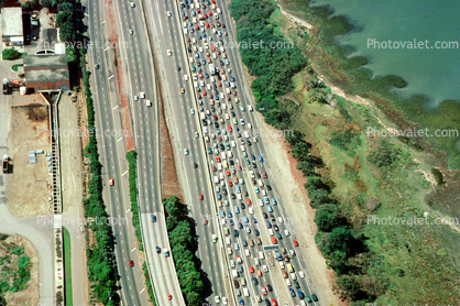 Traffic Jam, Interstate Highway I-80, 1 October 1983