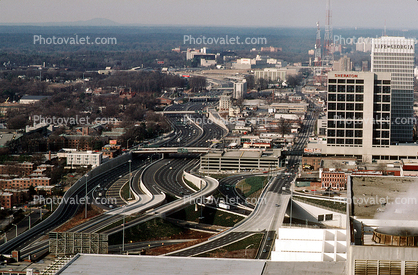 Cityscape, Skyline, Buildings, Skyscraper, Downtown Atlanta