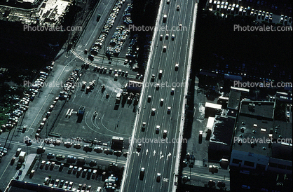 San Francisco, Interstate Highway I-280 begins, and ends, cars