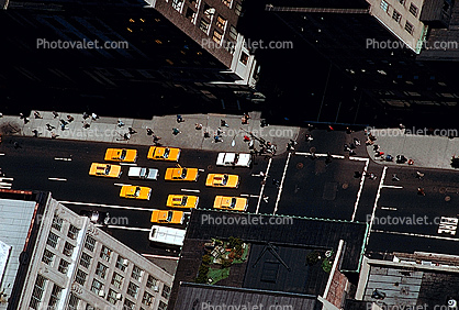 Taxi Cabs, Cars, New York City