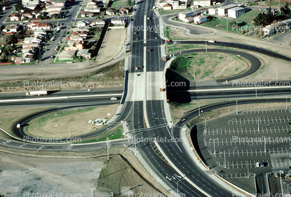 Parclo Interchange, Interstate Highway I-80, Richmond