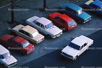Parking, parking lot, Moscow
