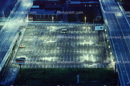 Empty Parking Lot, Kansas City