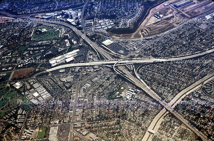Partial Stack Interchange, Freeway, Highway, overpass, underpass