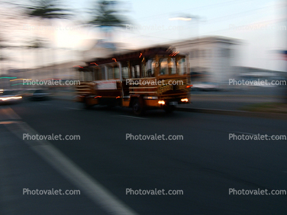 Cable Car Bus trolly