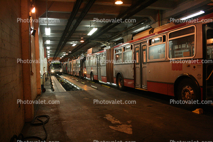 Potrero Bus Barn, sleeping buses