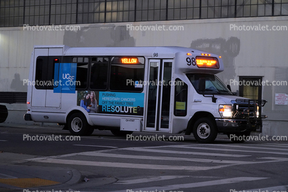UCSF Bus Van 98, Ford E-450, Mini Bus Shuttle