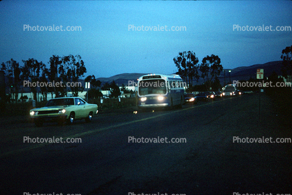 Road, street, cars, evening, dusk, Livermore