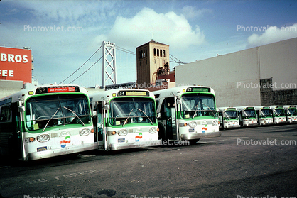 Golden Gate Transit Bus Storage