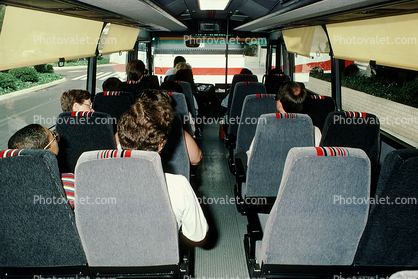 Passengers In Bus,, Hacienda Business Park, Inside, Interior