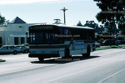 bus to Carpenteria, Santa Barbara, California