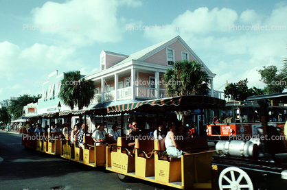 Miniature Train, Parking Shuttle, Key West, Florida