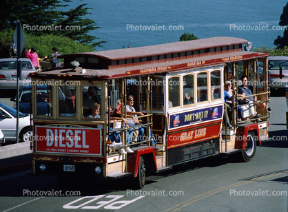Trolley bus, Diesal Cablecar, 1999