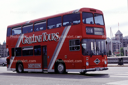 Grayline Tours, Sightseeing, Double Decker bus, Victoria