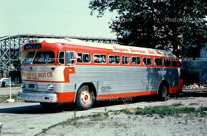 Super Service Bus Co., South Amboy, New Jersey, 1950s