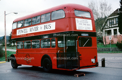 Powell River by Bus, Doubledecker, 1996