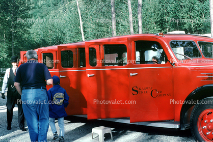 Vintage Tour Bus, Skagway, Alaska