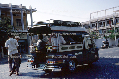 Jitney, Taxibus, Tri-Wheeler, Three-Wheeler, Minicar, Taxi, artistic vehicle, 1967, 1960s