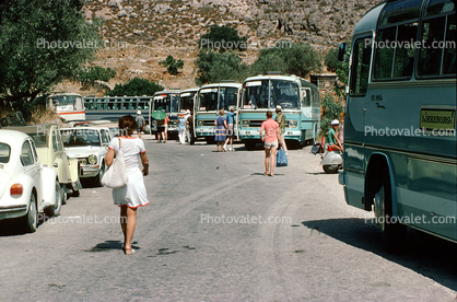 Mercedes Benz Bus, Car, Vehicle, Automobile, 1975, 1970s