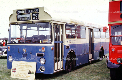 X91, Castle Point Transport Museum Society, Canvey Island, Essex, 1950s