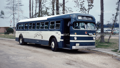Greyhound, R2188, Mack 1957, Jamestown Virginia, 1950s