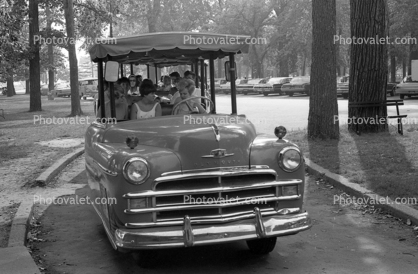 Plymouth Parking Shuttle, Anna Scripps Whitcomb Conservatory, Belle Isle, 1950s