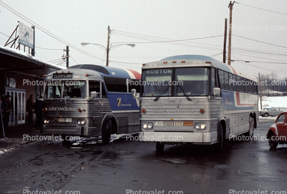 Boston Greyhound Buses, Depot, 3274