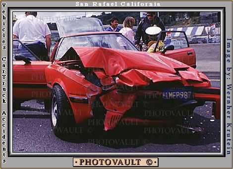 Auto, Car, Smashed, Automobile, US Highway 101