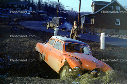Studebaker, Car, Vehicle, Automobile, 1950s