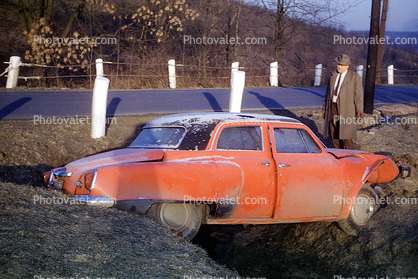 Studebaker, Car, Vehicle, Automobile, 1950s
