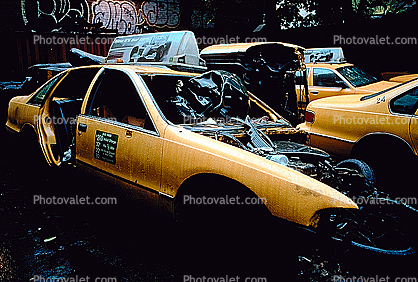 taxi cab, car