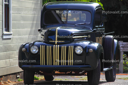 Ford Pick-up Truck, head-on, automobile, 1940s