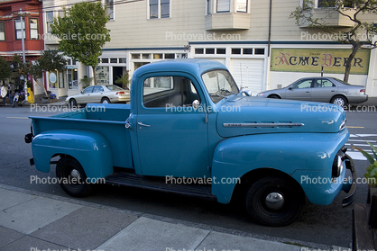 Ford Pickup Truck, Potrero Hill, San Francisco, automobile