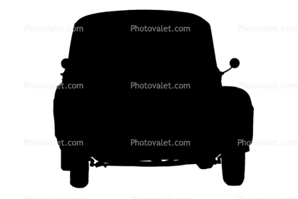 1947 Ford Woody silhouette, shape, logo, 1940s