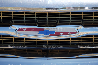 1957 Chevy Belair Hood Emblem, Chrome
