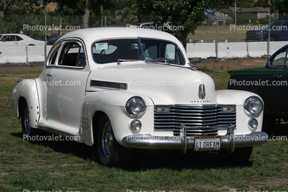1941 Cadillac Sedanette, Car, grill, chrome